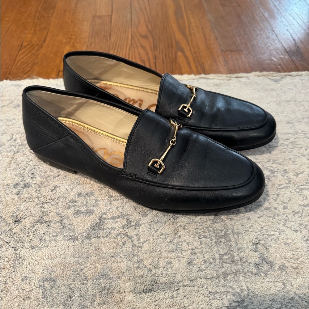 Sam Edelman Loraine Loafer Black leather size 8